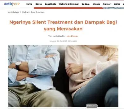 Diam dalam pernikahan: mengapa terjadi dan bagaimana pasangan bisa keluar dari siklusnya