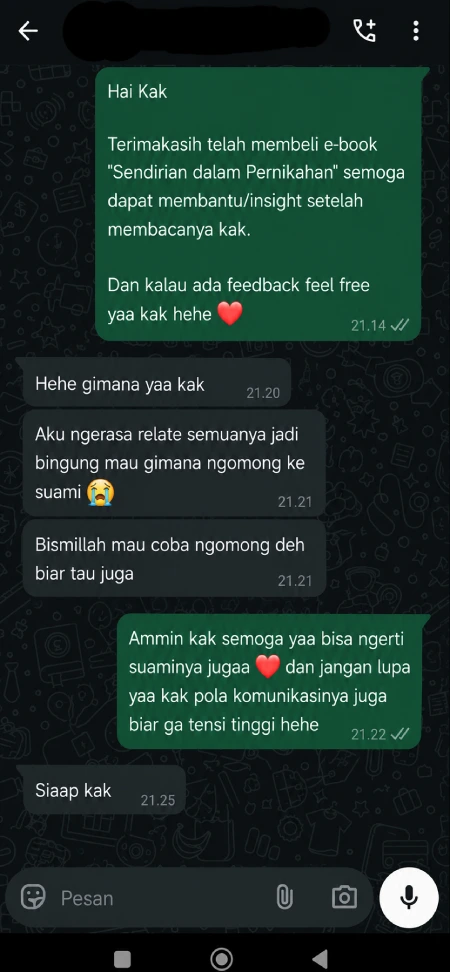 WhatsApp Chat Testimony 2